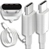 KABEL USB-C / USB-C 40W 1M SZYBKI MOCNY PRZEWÓD DO TELEFONU KOMPUTERA ( tds0540)